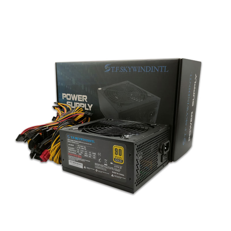 2000W Atx Mining Power Supply - T.F.SKYWINDINL 2000W ATX PC مزود الطاقة