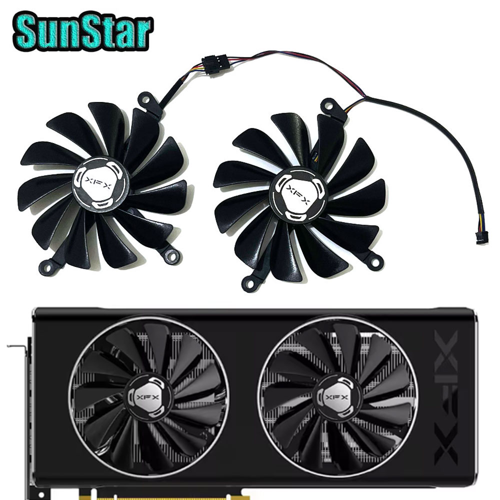 جديد 1 مجموعة 95 مللي متر RX 5 - مراجعة Rx 5700 Xt 8Gb Video Card وسعره
