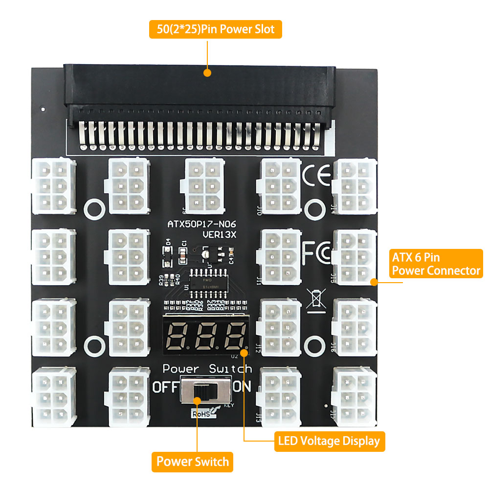 لديل 750 واط 1100 واط 1600 واط - مراجعة 2000W Atx Mining Power Supply وسعره